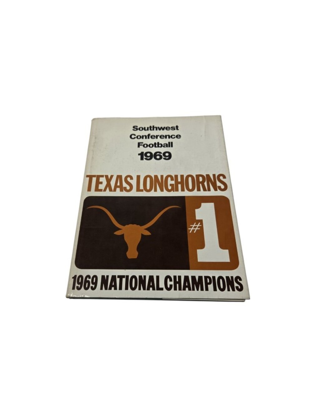 Southwest Conference Football 1969 Texas Longhorns National Champions Book